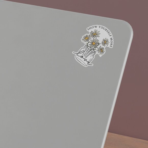 3pc - "Show Yourself More Love" Sticker Pack – Water Bottle, Tumbler, Laptop - Picture 6 of 7